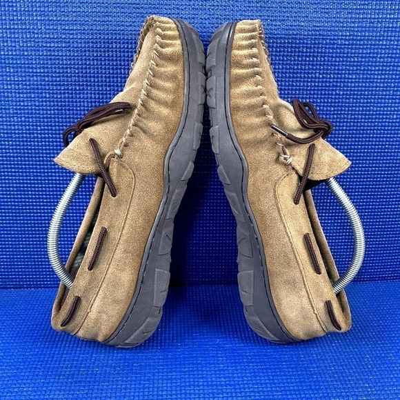 TAMARAC NEVADA Men`s Size 12M Tan Brown Comfort Slippers Shoes 722206 main image 7